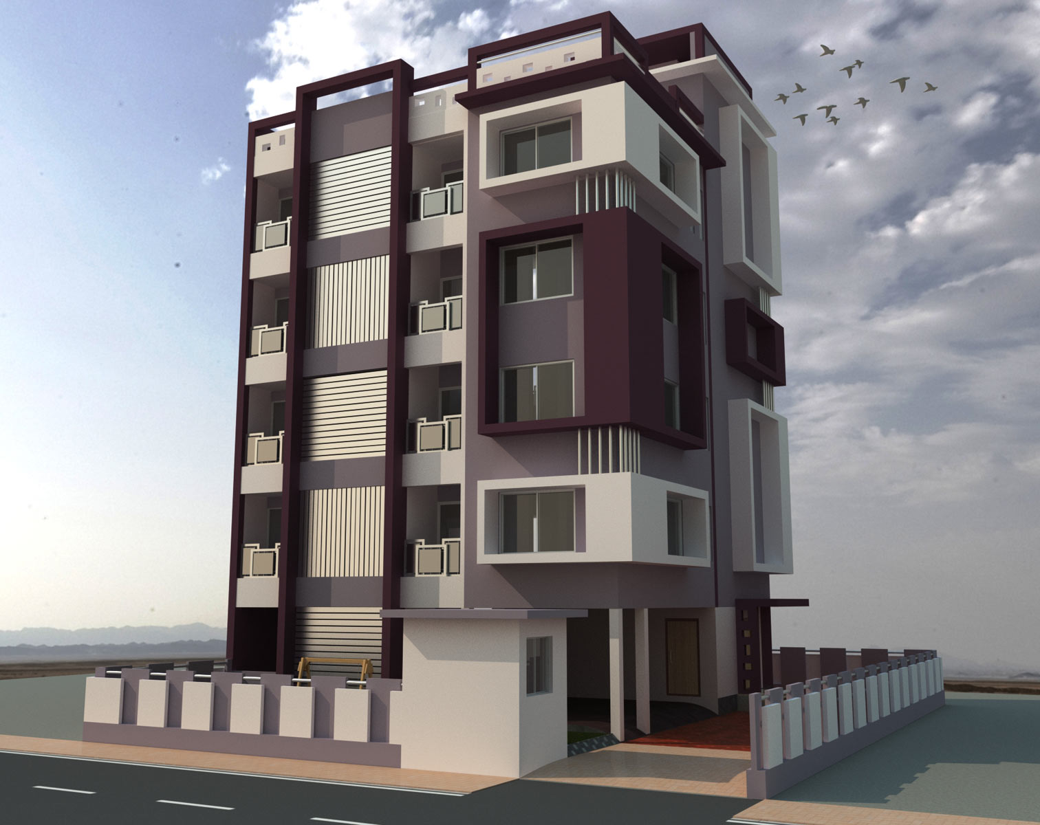 MULTI STORIED FLATS AT 70 SARATHI ROW HOUSE FOR ORIENTAL BANK OF COMMERCE