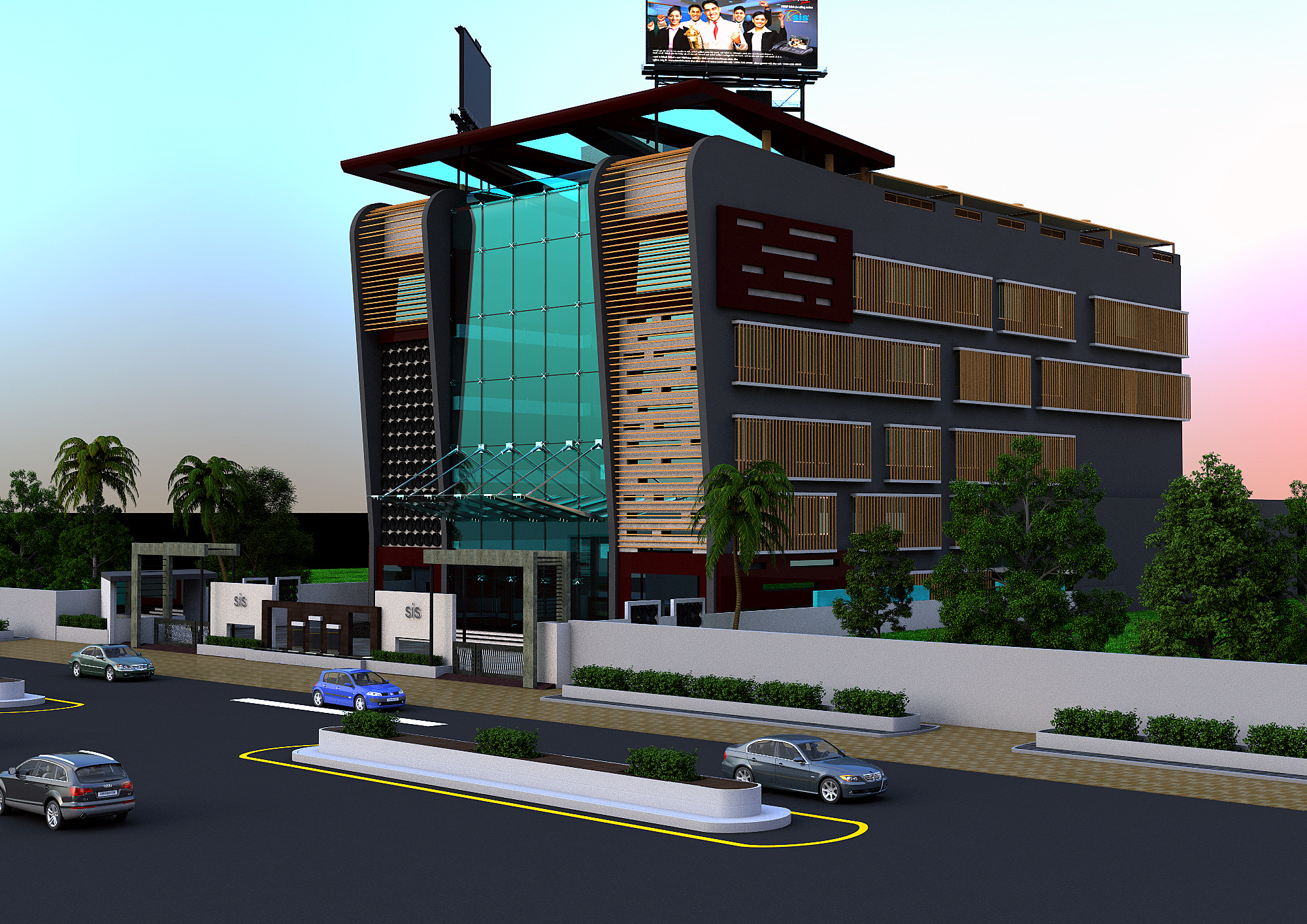 CORPORATE HOUSE FOR SAI INFO SYSTEM AT GOTA AHMEDABAD